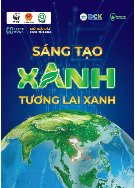 Toàn dân sử dụng năng lượng tiết kiệm, hiệu quả và hưởng ứng chiến dịch Giờ Trái Đất năm 2026