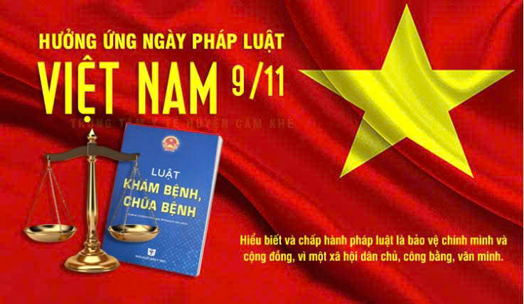 Toàn dân tích cực hưởng ứng ngày pháp luật việt nam 09/11 – sống, làm việc theo hiến pháp và pháp luật