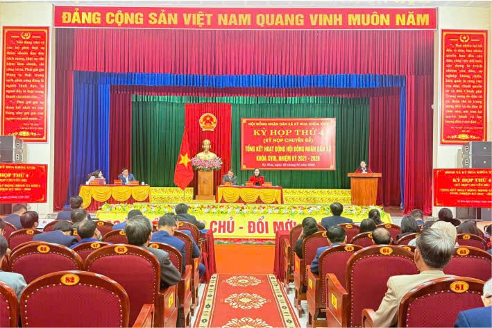 Hội đồng nhân dân xã Kỳ Hoa khóa XVIII đã tổ chức Kỳ họp thứ 4 (kỳ họp chuyên đề), kết hợp Hội nghị tổng kết hoạt động Hội đồng nhân dân xã nhiệm kỳ 2021 - 2026.