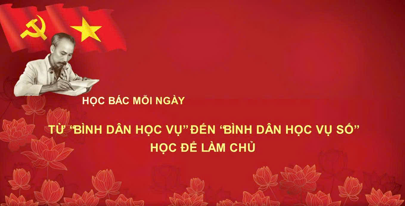 Video: Học Bác mỗi ngày: Từ 'bình dân học vụ' đến 'bình dân học vụ số' - Học để làm chủ