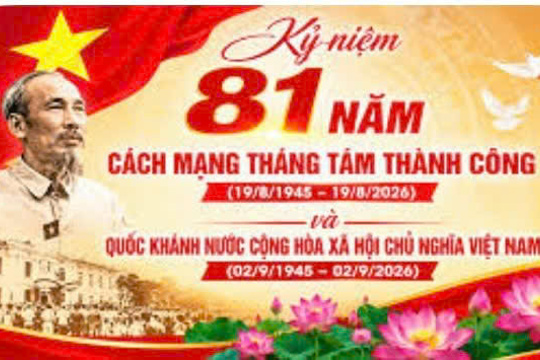 Kỷ niệm 81 năm Cách mạng Tháng Tám thành công và Quốc khánh 2/9