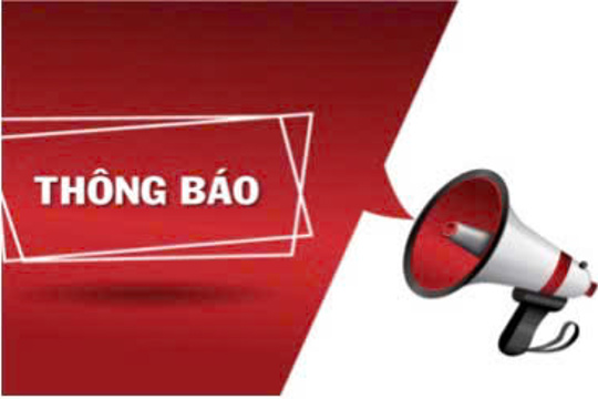 Thông báo về việc công bố công khai cho thuê ngắn hạn đối với thửa đất 391, tờ bản đồ số 164, tại thôn Tiến Sơn, xã Kỳ Hoa 